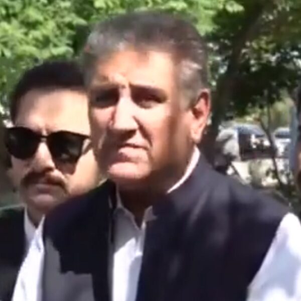 Shah Mahmood Qureshi of the PTI is detained by the FIA in connection with a cipher investigation.